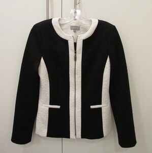 Laura Black & White Jacket